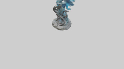 Elemental Spirit statue model 3D model