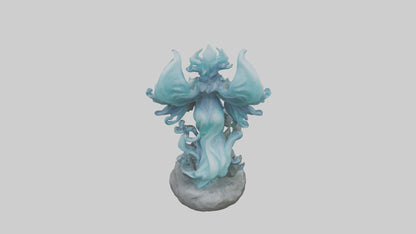 Elemental Spirit statue model 3D model