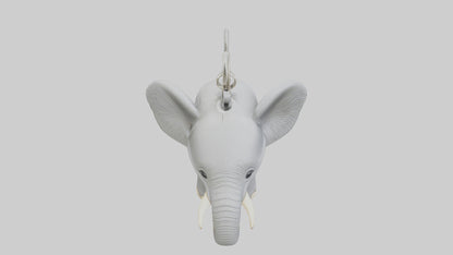 3D model Elephant keychain model VR / AR / low-poly