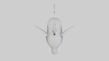 3D model Elephant keychain model VR / AR / low-poly