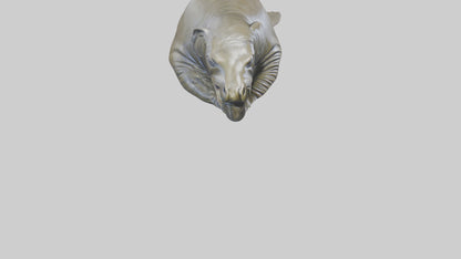 Elephant Seal statue model 3D model