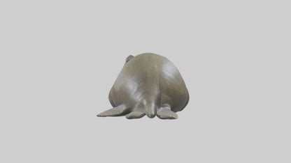 Elephant Seal statue model 3D model