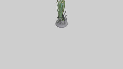 Elf Princess statue model 3D model