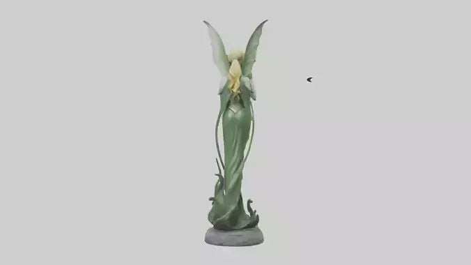 Elf Princess statue model 3D model