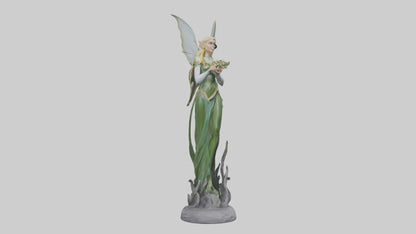 Elf Princess statue model 3D model