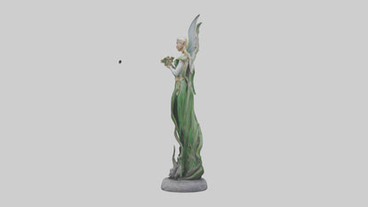 Elf Princess statue model 3D model
