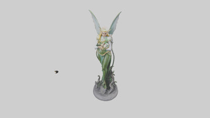 Elf Princess statue model 3D model
