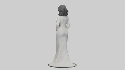 Elizabeth Taylor statue model 3D model