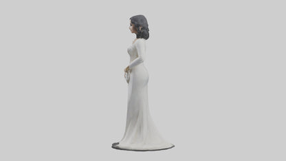Elizabeth Taylor statue model 3D model