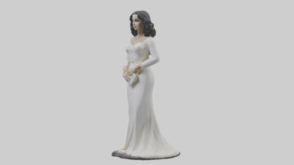 Elizabeth Taylor statue model 3D model