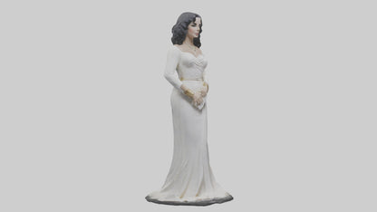 Elizabeth Taylor statue model 3D model
