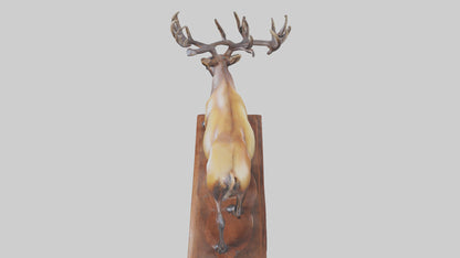 Elk sculpture model 3D model