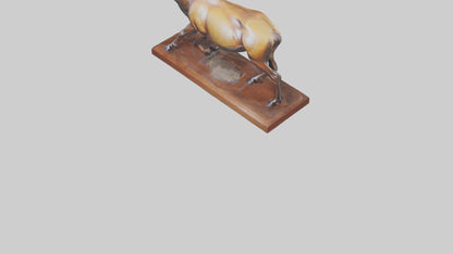 Elk sculpture model 3D model