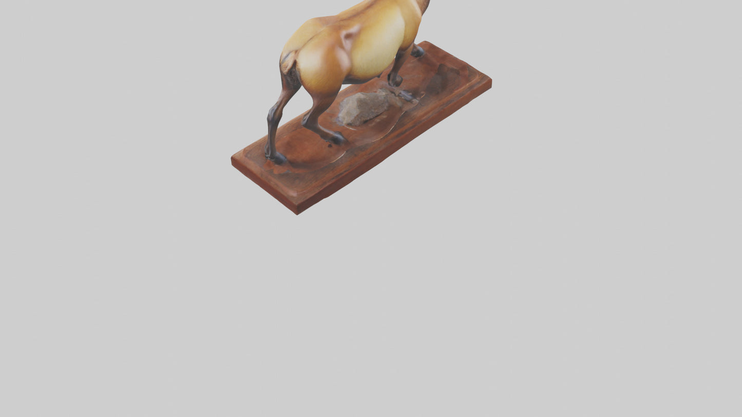 Elk sculpture model 3D model