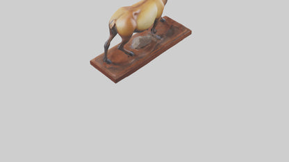Elk sculpture model 3D model
