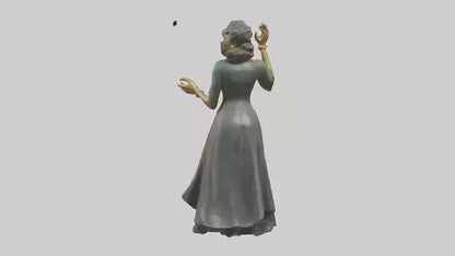 Ella Fitzgerald statue model 3D model