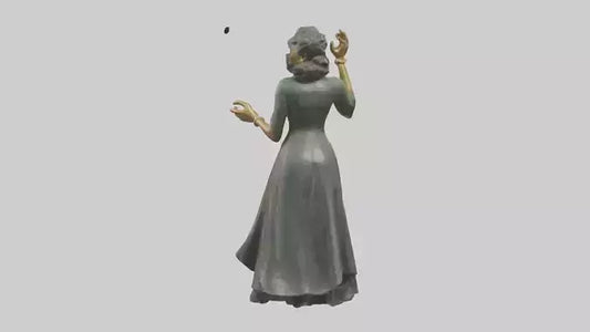 Ella Fitzgerald statue model 3D model