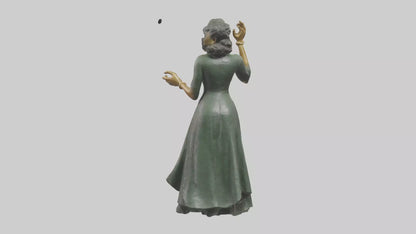 Ella Fitzgerald statue model 3D model