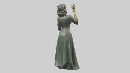 Ella Fitzgerald statue model 3D model