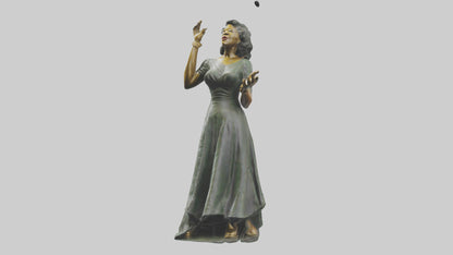 Ella Fitzgerald statue model 3D model