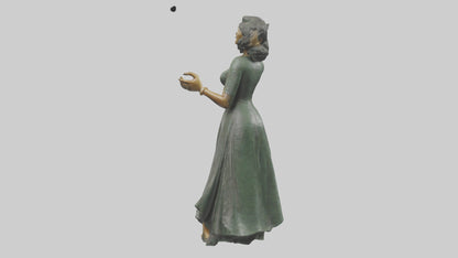 Ella Fitzgerald statue model 3D model