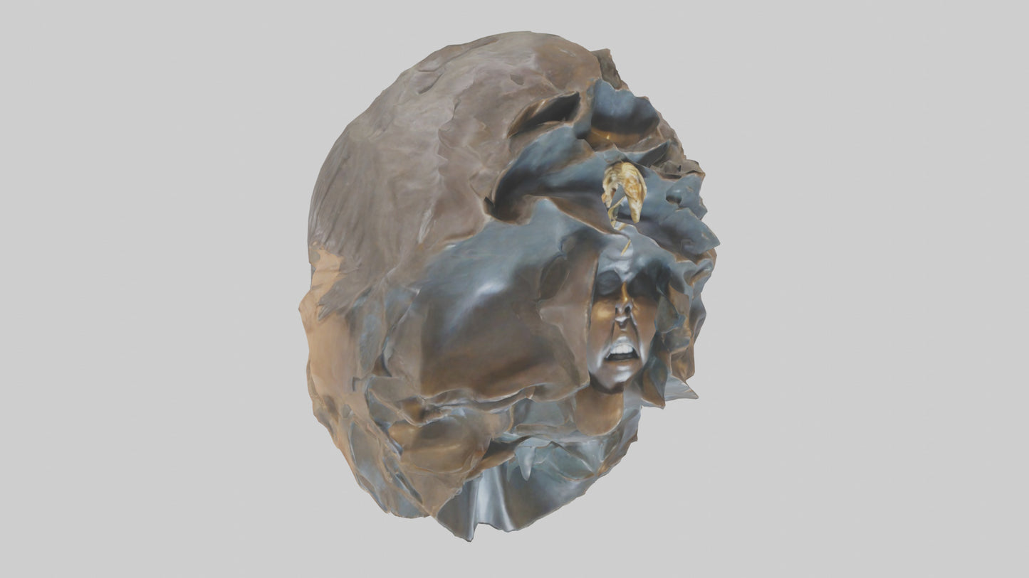 Ellen DeGeneres statue model 3D model