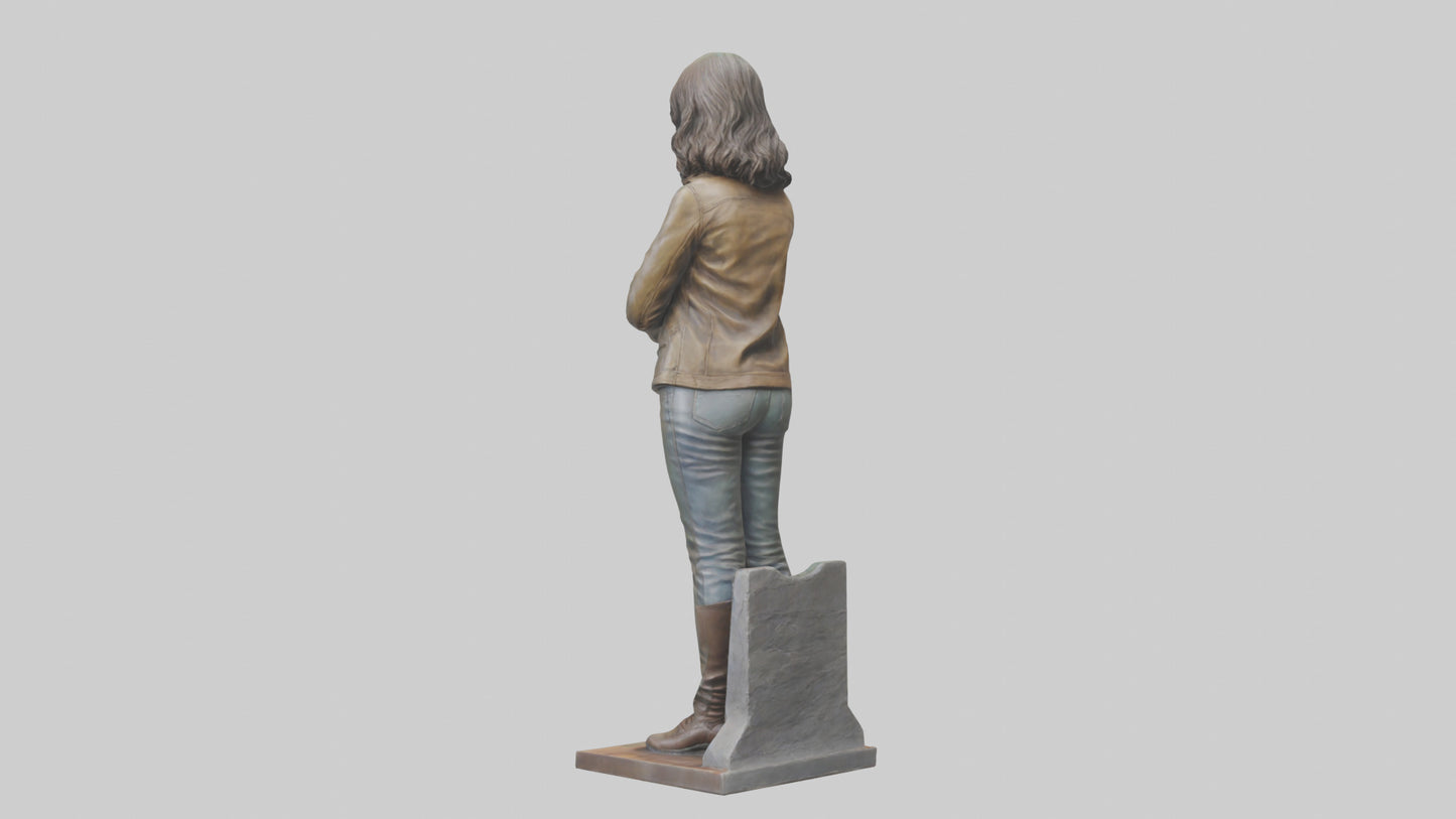 Ellen Page statue model 3D model