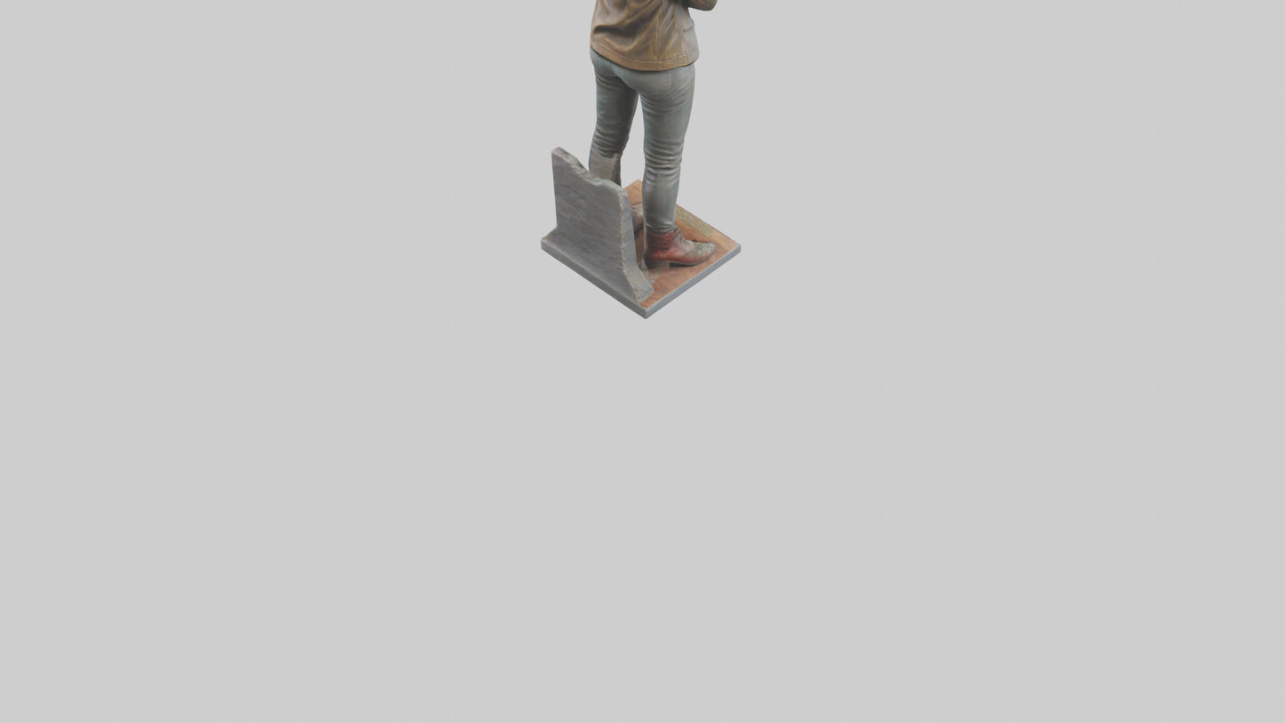 Ellen Page statue model 3D model