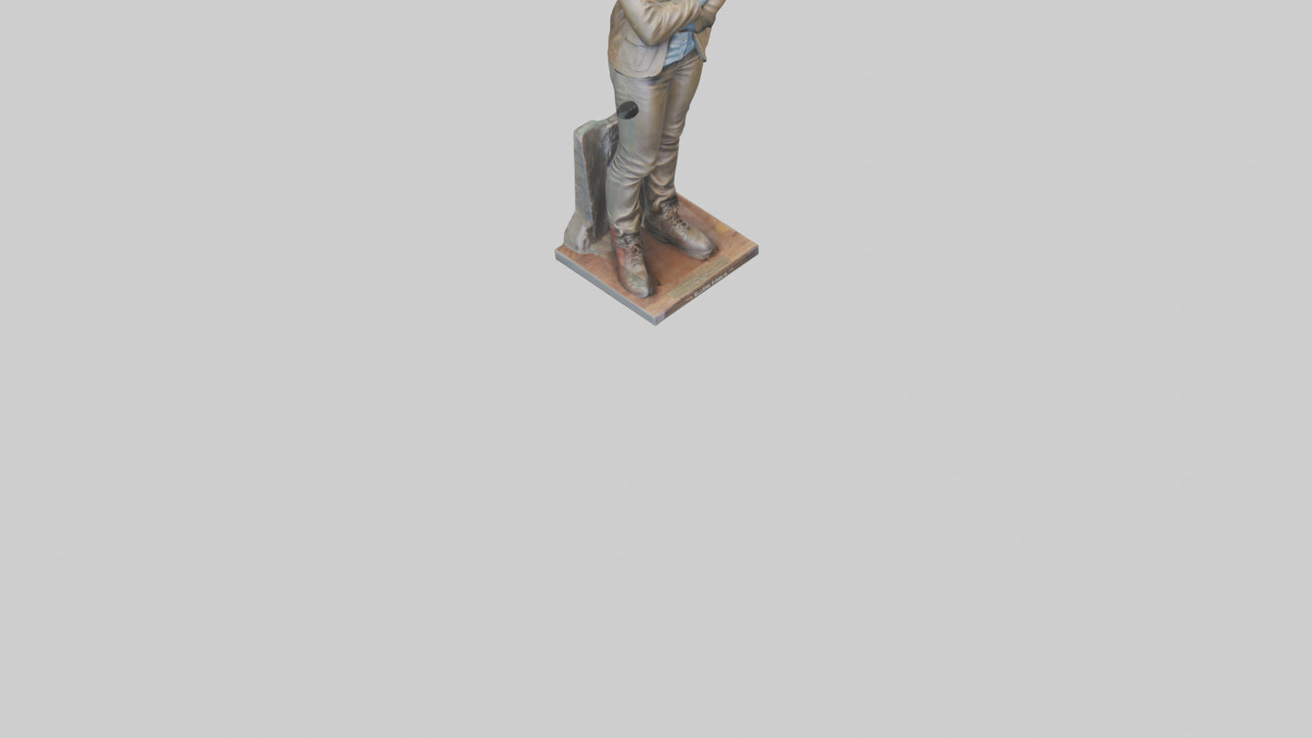 Ellen Page statue model 3D model