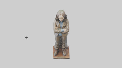 Ellen Page statue model 3D model