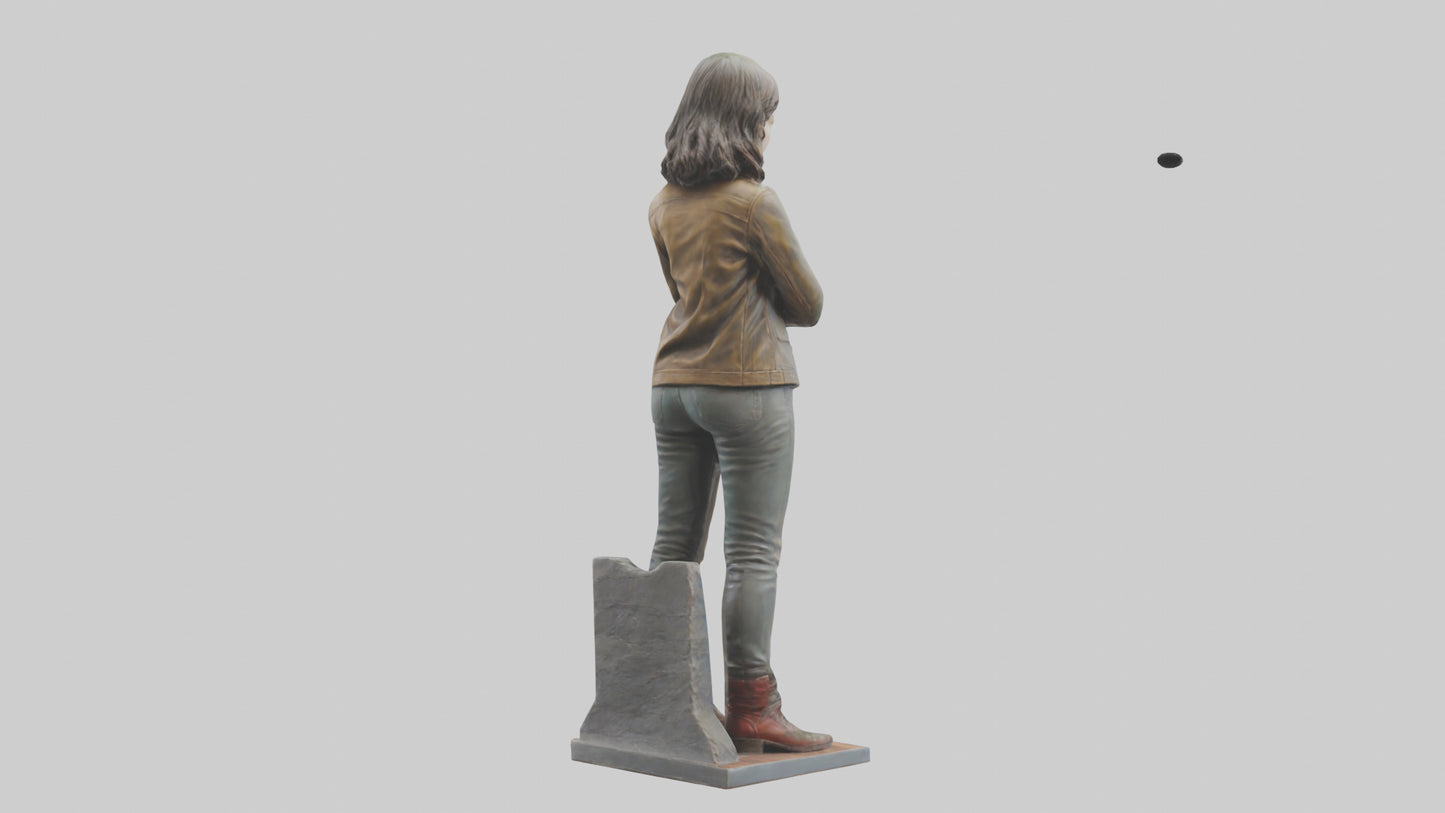 Ellen Page statue model 3D model