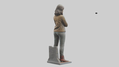 Ellen Page statue model 3D model