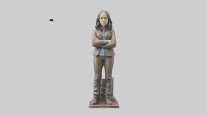 Ellen Page statue model 3D model
