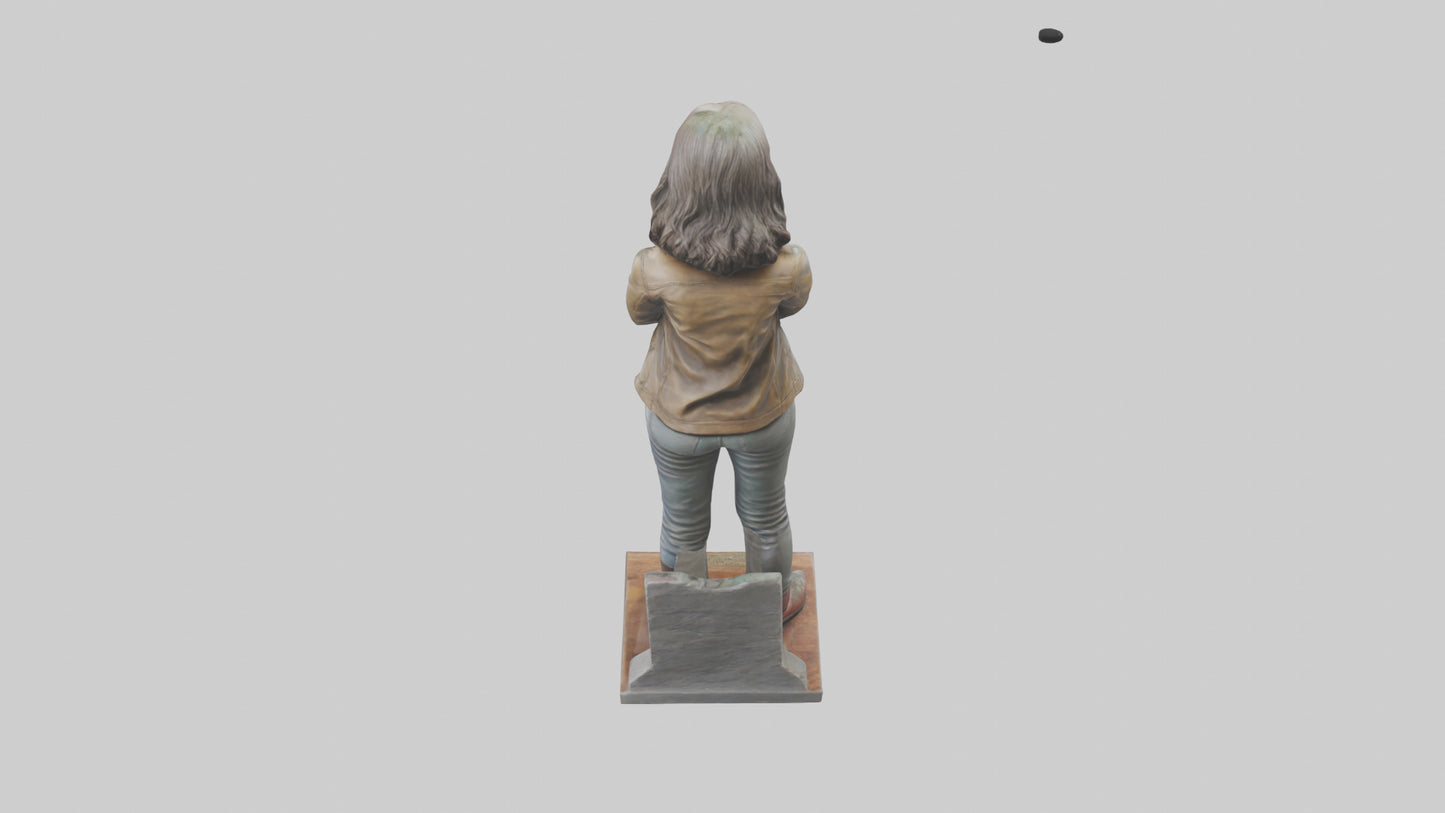 Ellen Page statue model 3D model