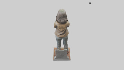 Ellen Page statue model 3D model