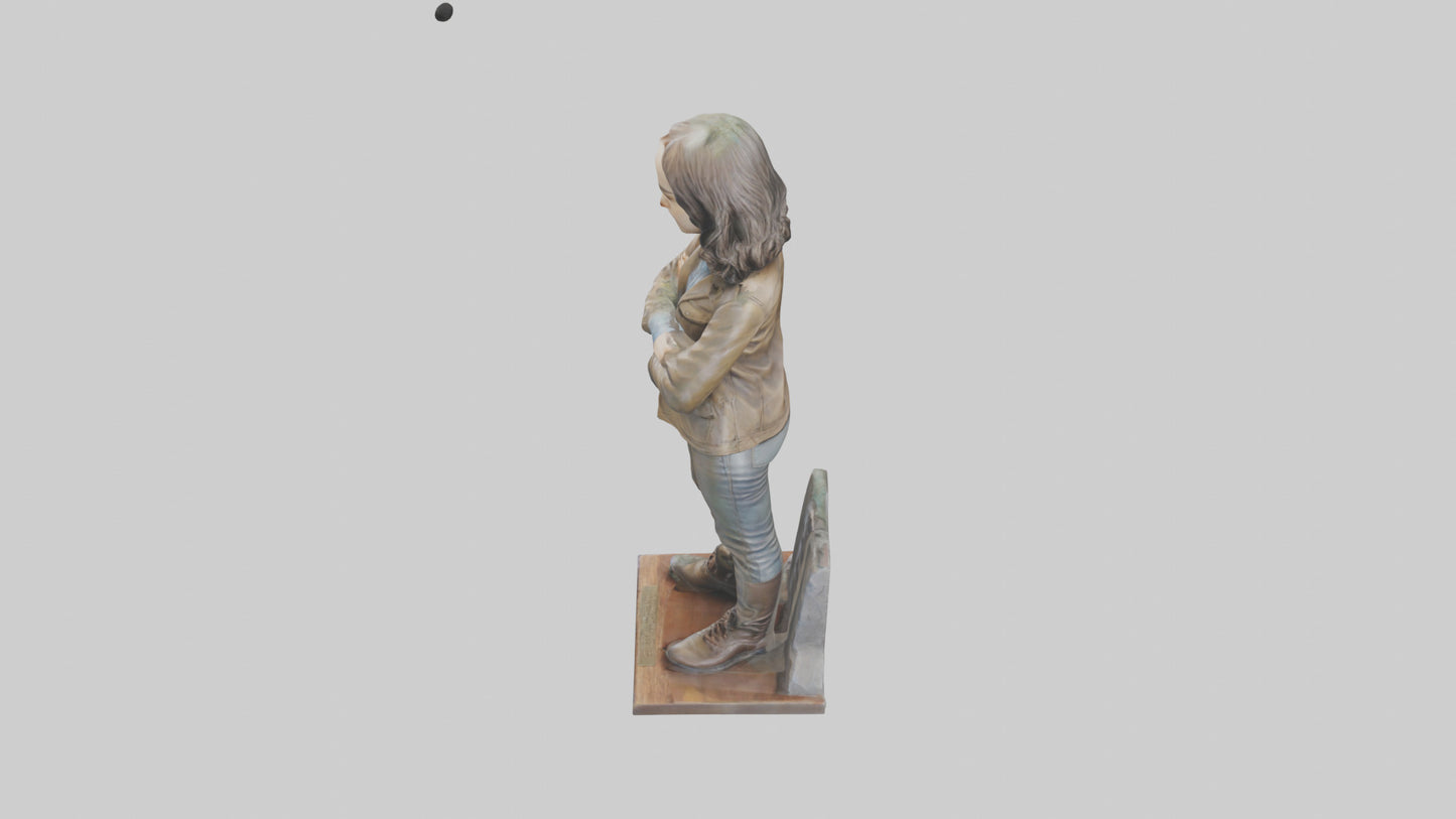 Ellen Page statue model 3D model