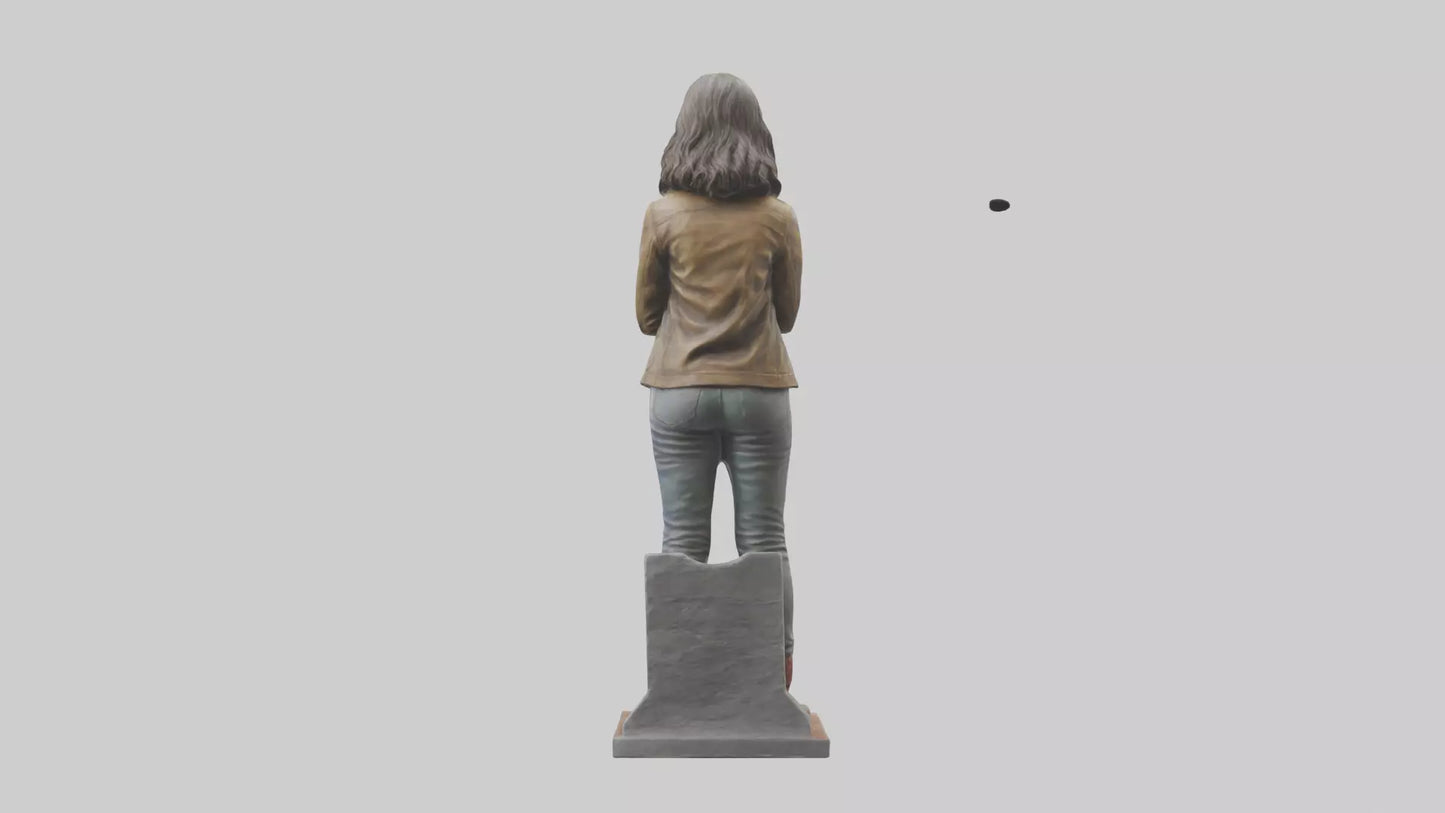 Ellen Page statue model 3D model