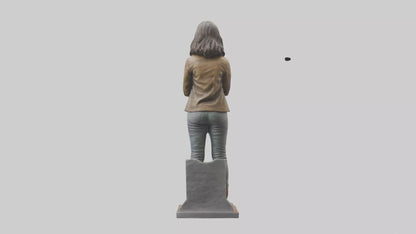 Ellen Page statue model 3D model