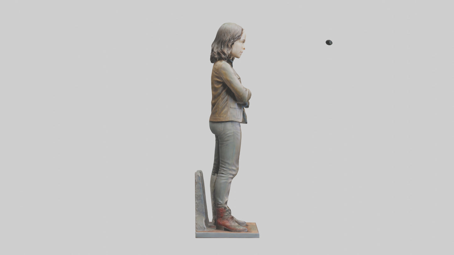 Ellen Page statue model 3D model