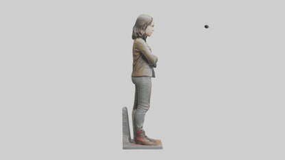Ellen Page statue model 3D model