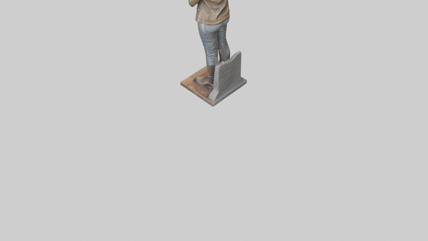 Ellen Page statue model 3D model