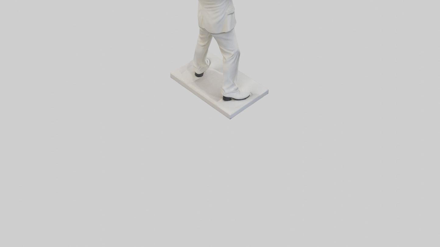 Elton John statue model 3D model