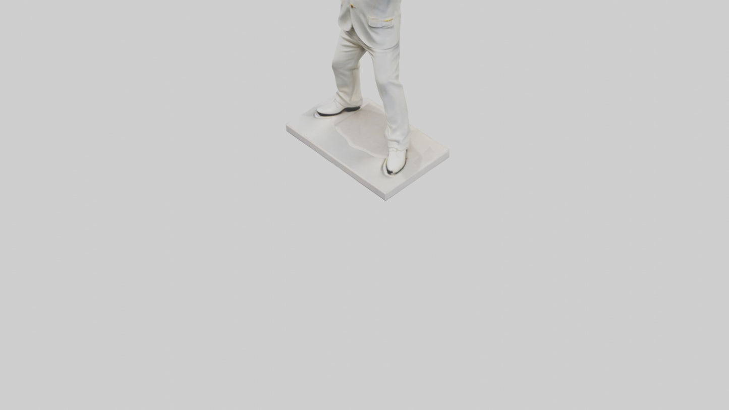 Elton John statue model 3D model