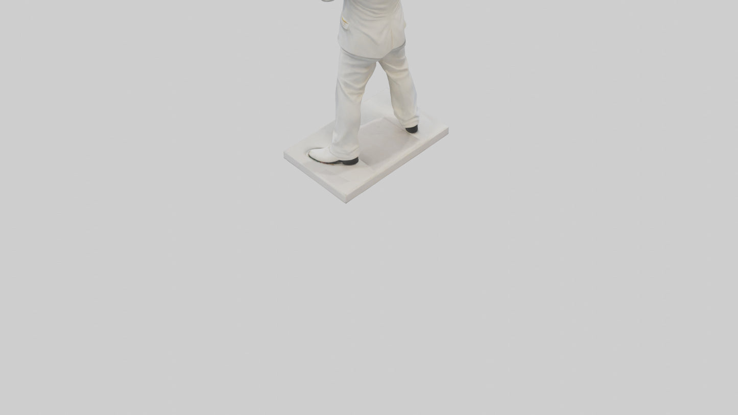Elton John statue model 3D model