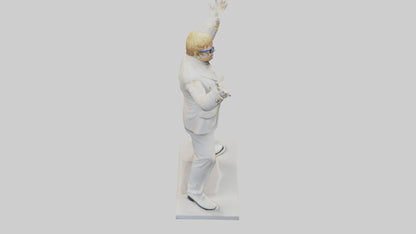 Elton John statue model 3D model