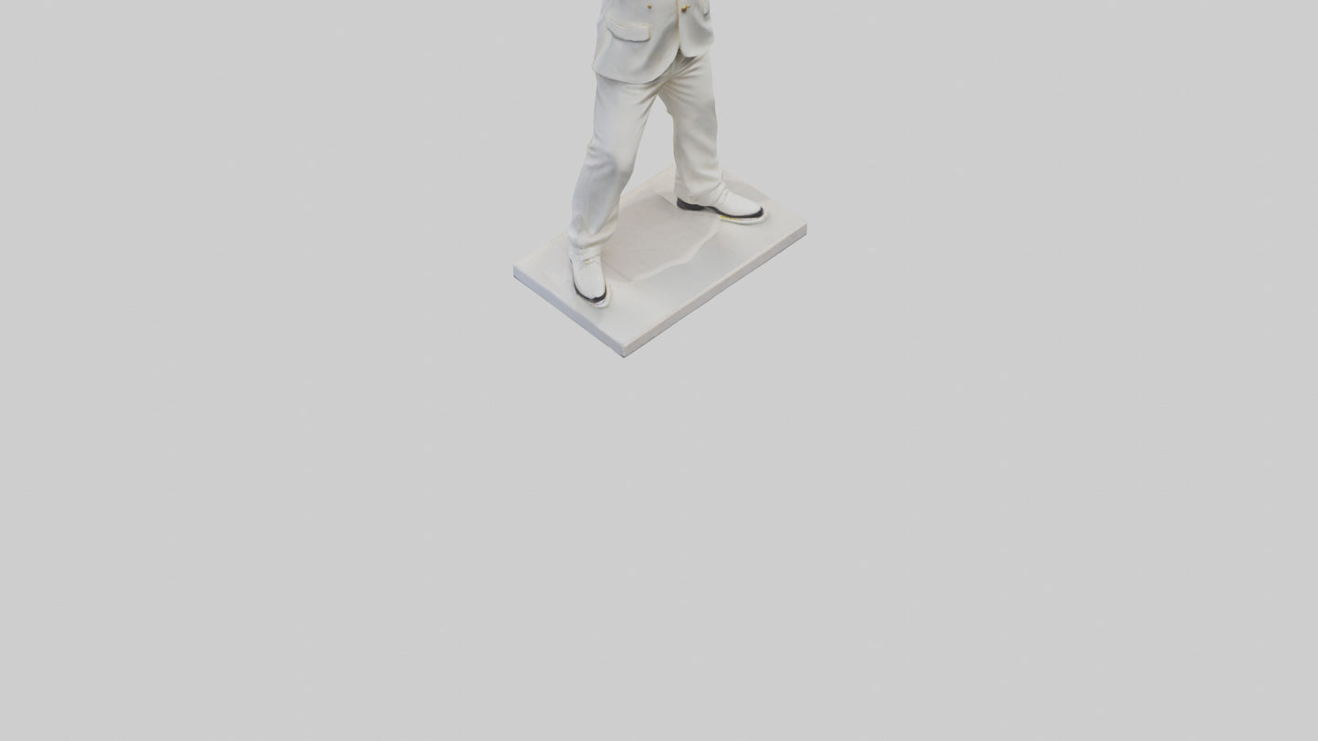 Elton John statue model 3D model