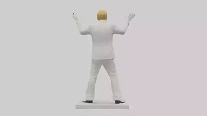 Elton John statue model 3D model