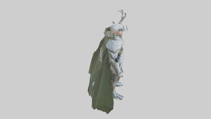 3D model Elven Armor model VR / AR / low-poly