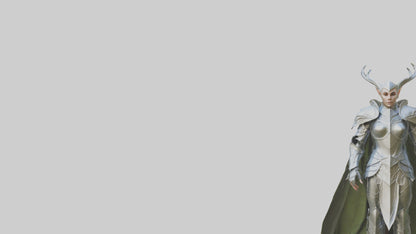 3D model Elven Armor model VR / AR / low-poly