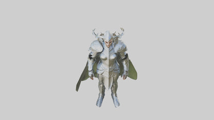 3D model Elven Armor model VR / AR / low-poly